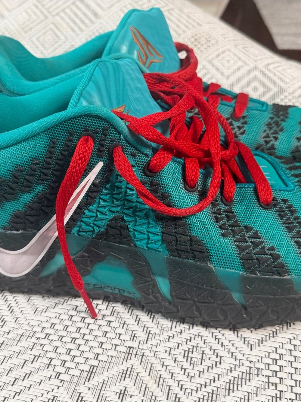 Men’s Nike Ja 3, Teal and Black